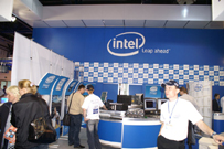 стенд компании Intel