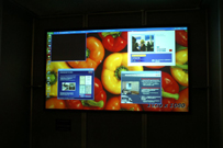 экран проектора Barco