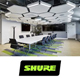 Звуковое оборудование Shure создает единое многофункциональное пространство для деловых коммуникаций.