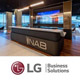Национальная ассоциация вещателей (NAB) оборудовала офис профпанелями LG – более 200 позиций.