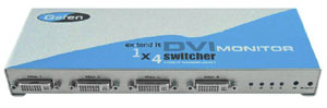 Gefen 1x4 DVI Monitor Switcher