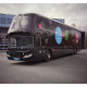 Автобус FLiP2Go, оснащенный интерактивными мультимедийными станциями...