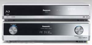 Panasonic DMP-BD10  Panasonic SA-XR700