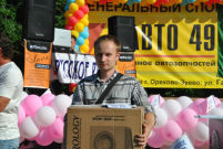 Игорь Батура получил от спонсоров подарок за самый высокий результат на соревнованиях