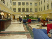 Холл гостиницы
