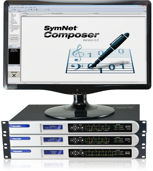 Symetrix     SymNet Composer 3.0    Shure  Audio-Technica