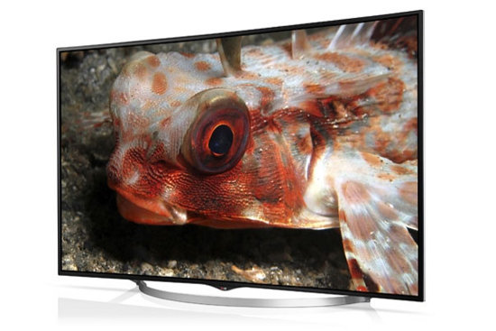  LG produces curved UHD TV UC970 