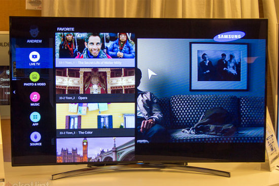 Samsung  TIZEN Smart TV   CES 2015