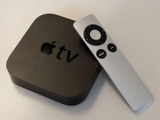 Сетевой медиаплеер Apple TV с пультом ДУ