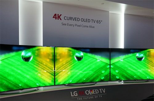 OLED TV от компании LG на выставке IFA 2014