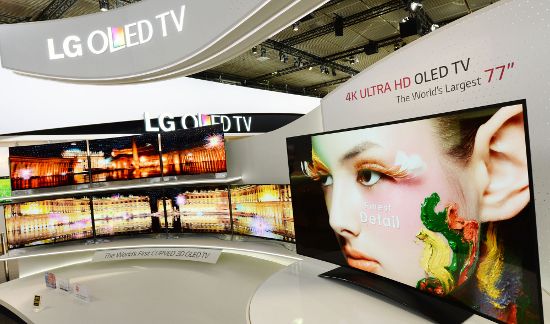 77-дюймовый ULTRA HD OLED TV от компании LG