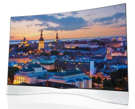 Изогнутый OLED телевизор LG 55EA970