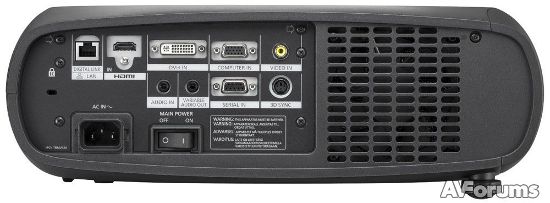 Порты и разъемы проектора Panasonic PT-RZ470EAK