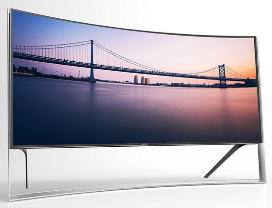 105-дюймовый телевизор Samsung UHD TV с гибким экраном