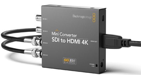 Mini Converter SDI to HDMI 4K