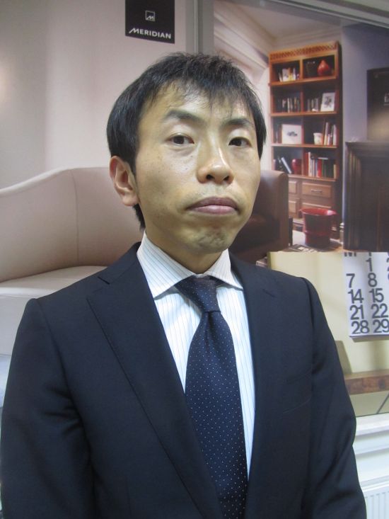 Директор отдела международных продаж аудио продуктов - Такаши Цунояма