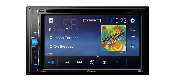   Pioneer AVH-A100  AVH-A200BT