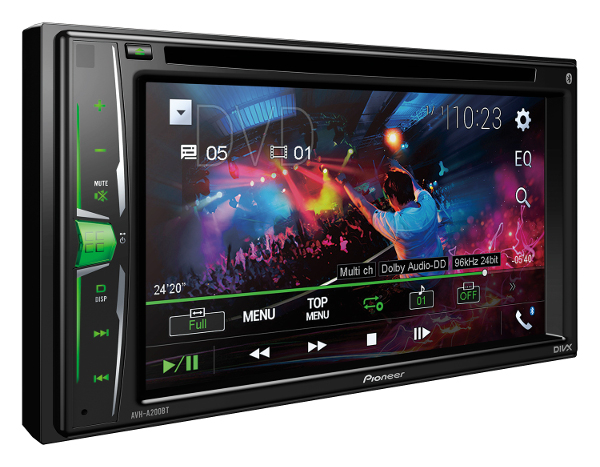   Pioneer AVH-A100  AVH-A200BT