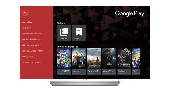  Google Play Movies & TV      LG Smart TV  