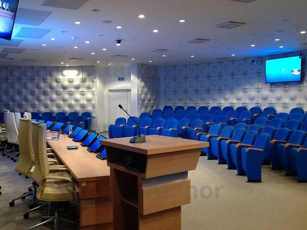 Многофункциональный зал с видеостеной для СОГАЗа