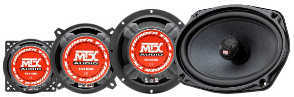 Автомобильные динамики серии TX4 от компании MTXAudio