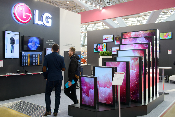 LG на выставке  Integrated Systems Russia 2016