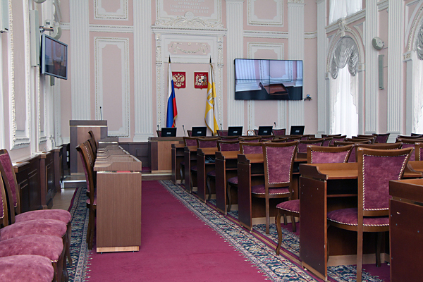 Оснащение конференц-зала Администрации Ставрополя: второй этап