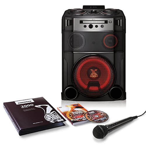 Аудиосистема LG OM7550K серии X-BOOM Cube теперь с караоке-опцией