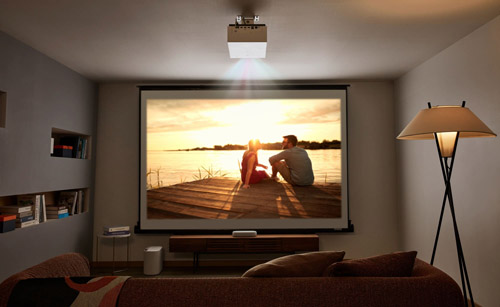 Гибридный Laser-Led проектор LG CineBeam HU710PW 4K UHD: кинематографическое качество просмотра на большом экране до 300 дюймов