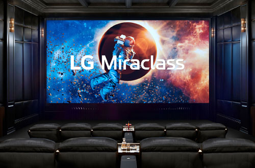 LG LED экран 'LG Miraclass' обеспечит захватывающий просмотр в кинотеатрах