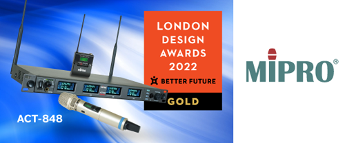 MIPRO ACT-848    London Design Awards 2022