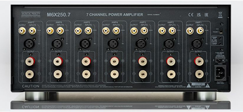 Musical Fidelity M6x 250.7 — мощный 7-канальный усилитель для домашнего кинотеатра 