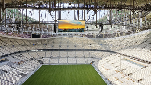 3600 м2 светодиодных дисплеев Unilumin освещали события чемпионата мира по футболу в Катаре 